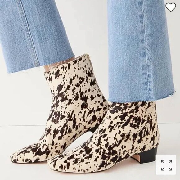 J. CREW Roxie Calf Hair Boots - Picture 1 of 5